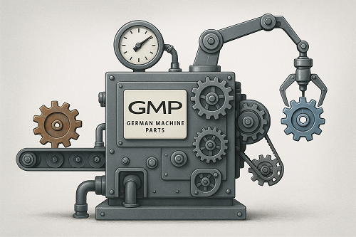 Maschine mit GMP Label